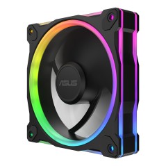 ASUS Prime MR120 ARGB Fan 1-Pack - Powerful 120mm Black Cooling Solution for Stunning Builds